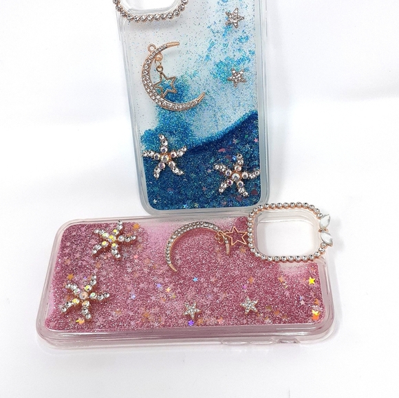 iPhone Case Bling Quicksand Waterfall Liqu… - Picture 7 of 16